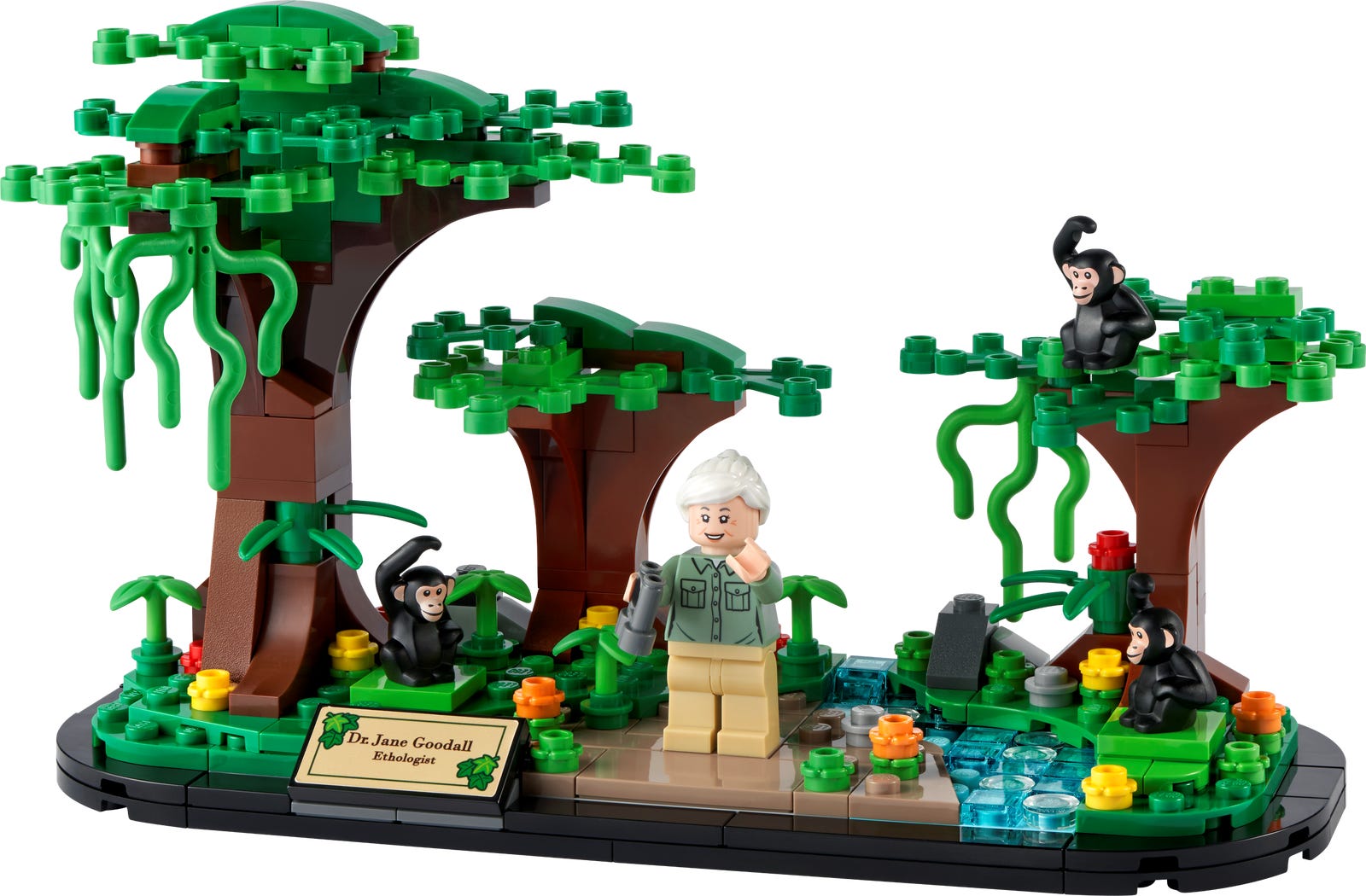 Lego Jane Goodall Tribute