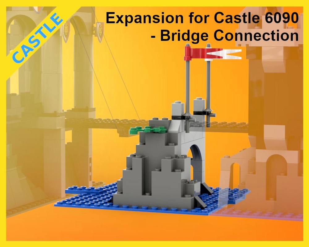 Lego Classic Castle Expansion - 6090 - Bridge Connection