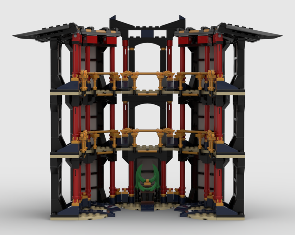 Lego -Ninjago- Tournament of Elements Tower build