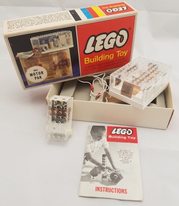Lego 4.5V Samsonite Gears Motor Set
