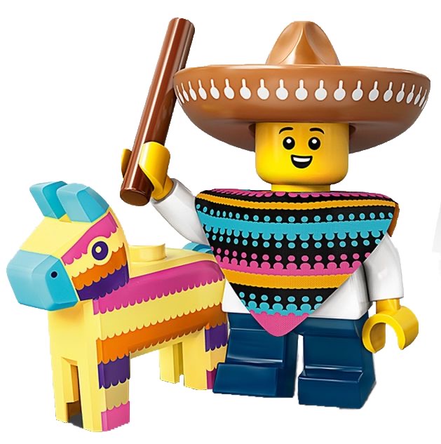 Lego Piñata Boy