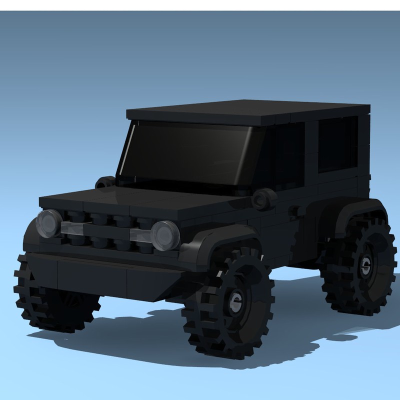 Lego 2021 Ford Bronco Wildtrak 2 Door (black)