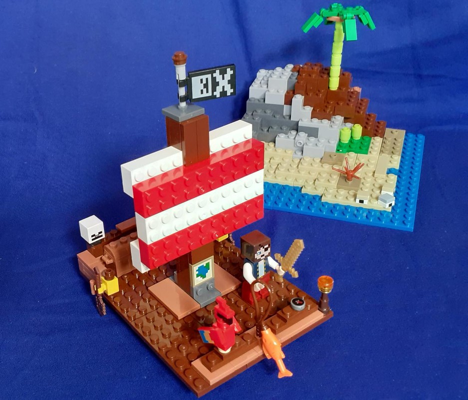 Lego Island and Pirate Raft