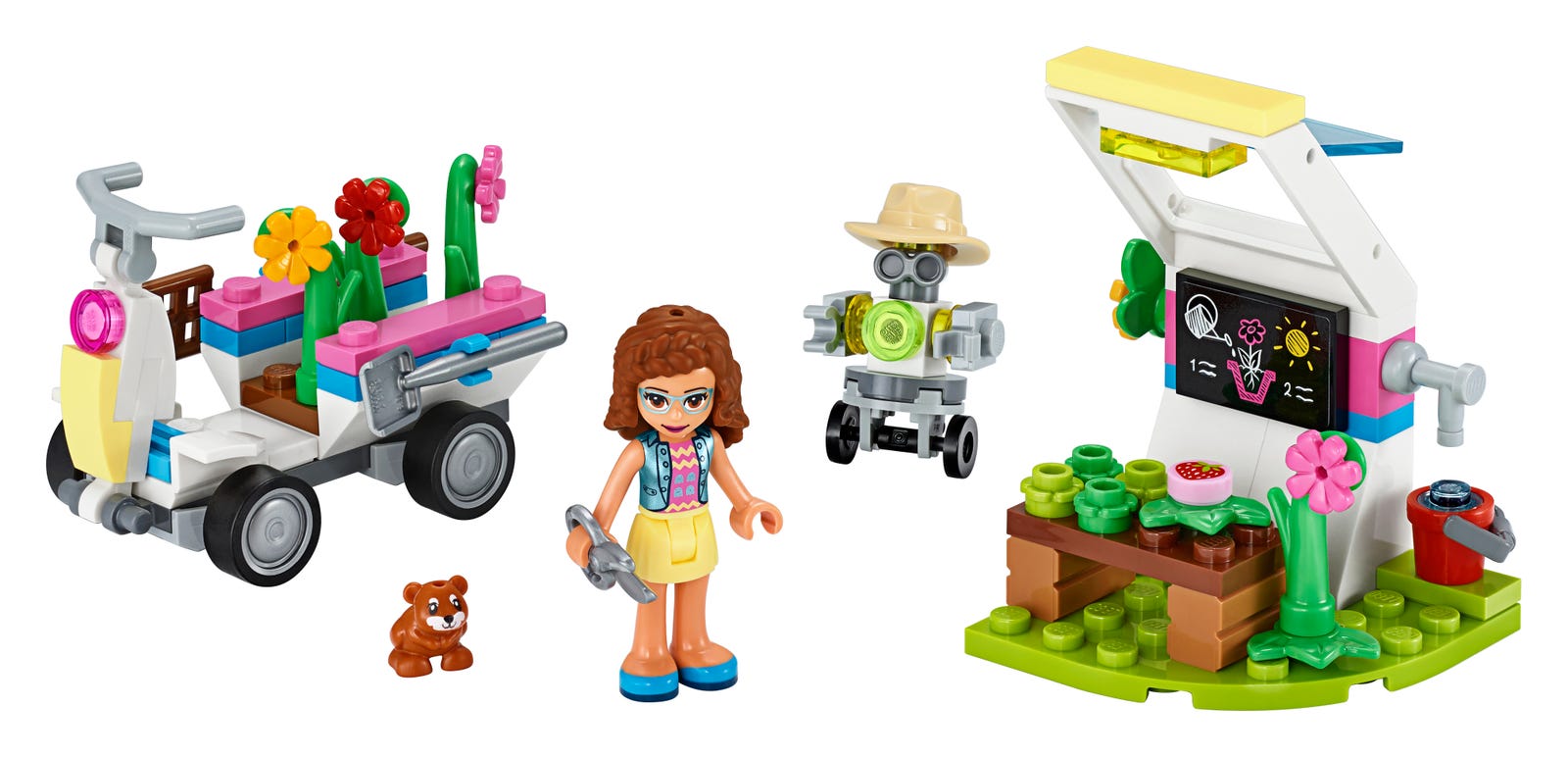 Lego Olivia's Flower Garden