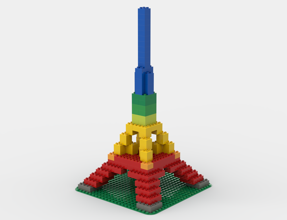 Lego Duplo Eiffel Tower - Tour Eiffel Duplo