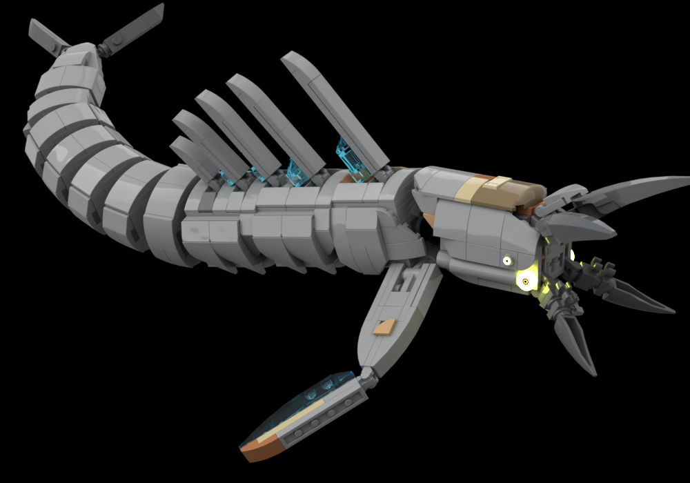 Lego Void Chelicerate Leviathan (Subnautica Below Zero)