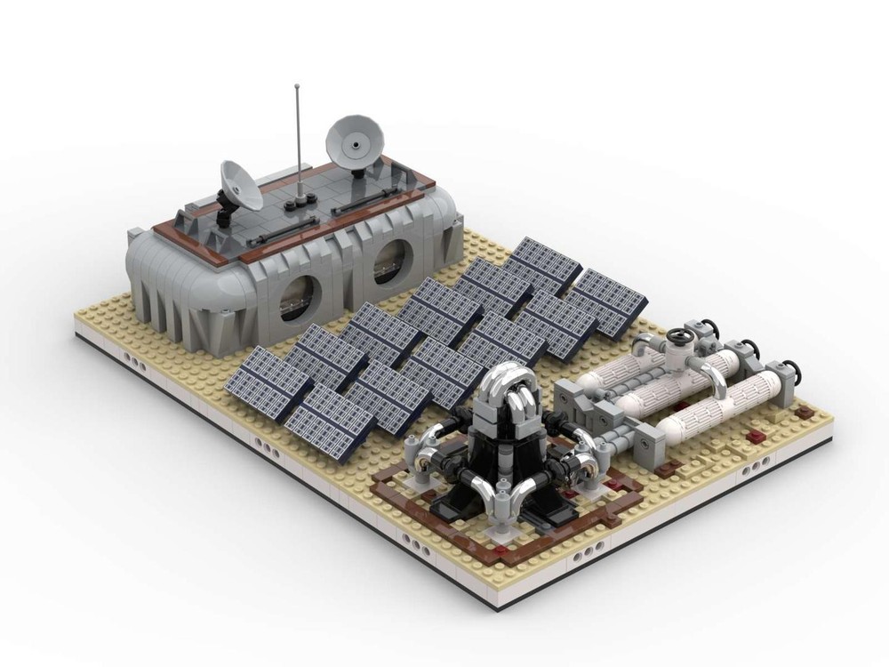 Lego WaterPump installation MARS mission