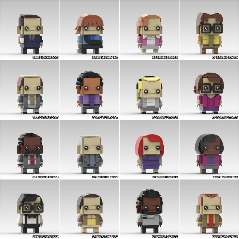 Lego The Office (US) Brickheadz Collection