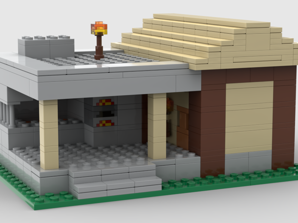 Lego MC blacksmith