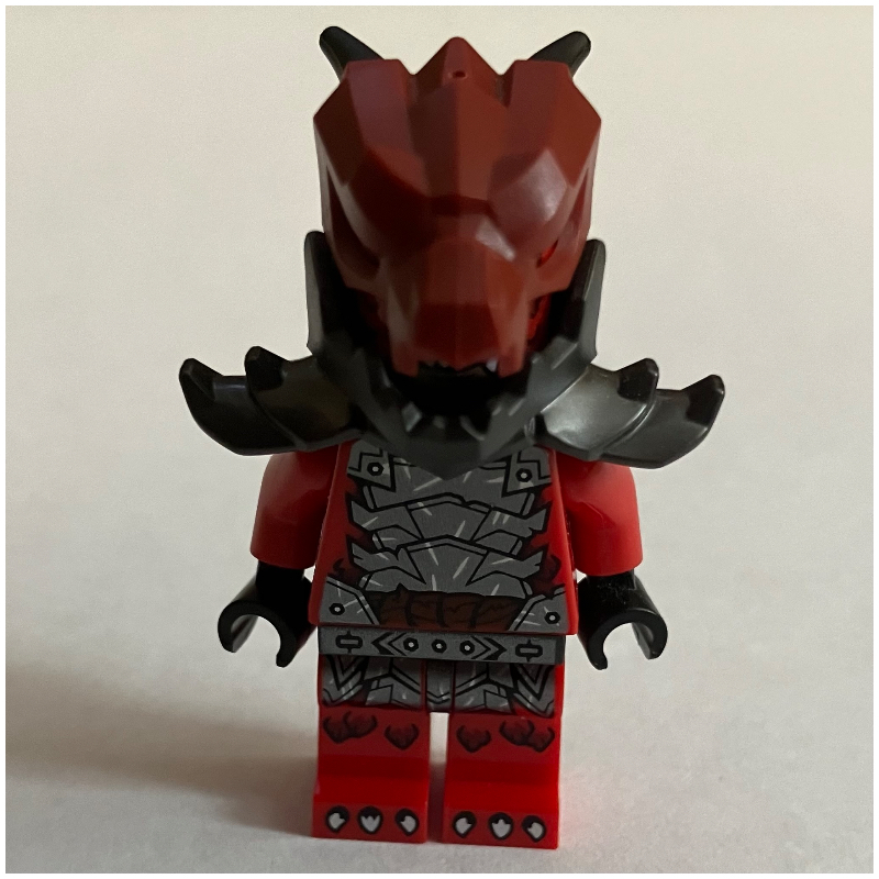 Lego Dragonian Warrior, Short Horns, 28621pr9761 Head