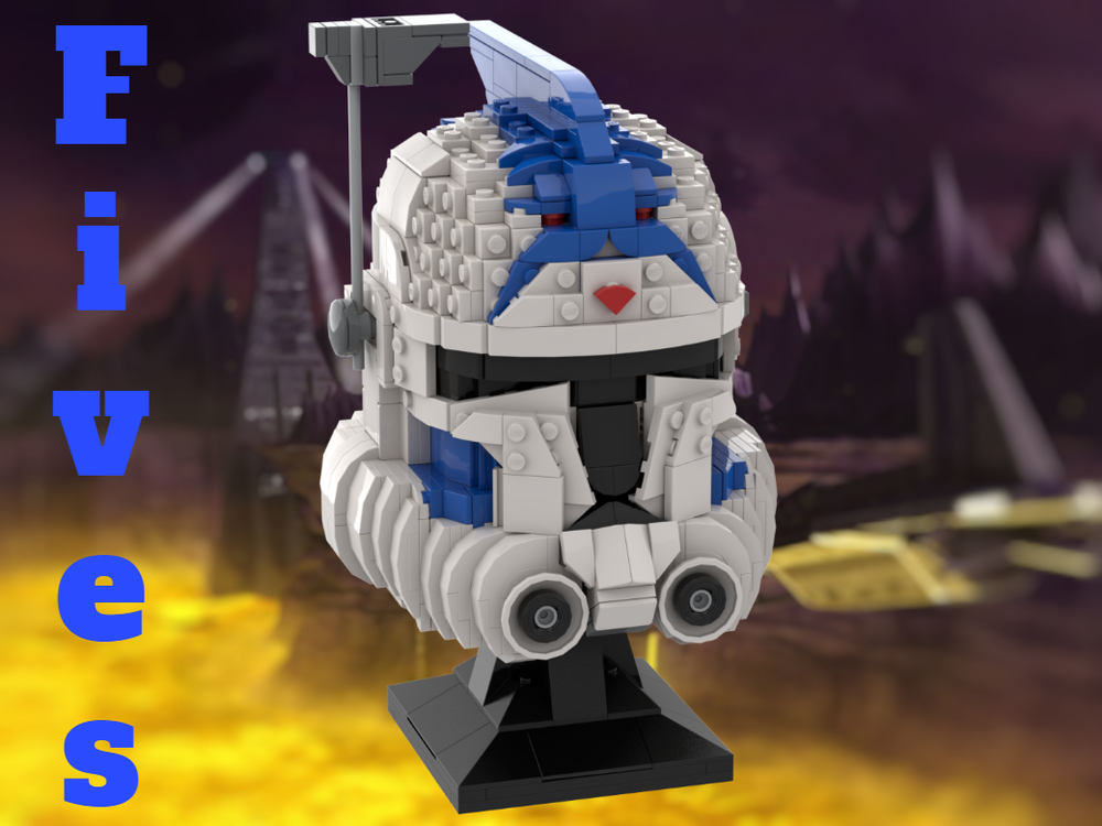 Lego ARC Trooper Fives Helmet
