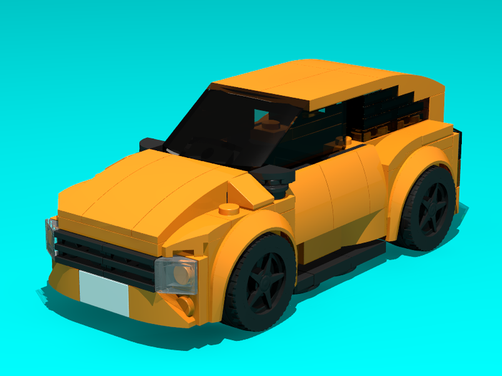Lego Orange Hatchback