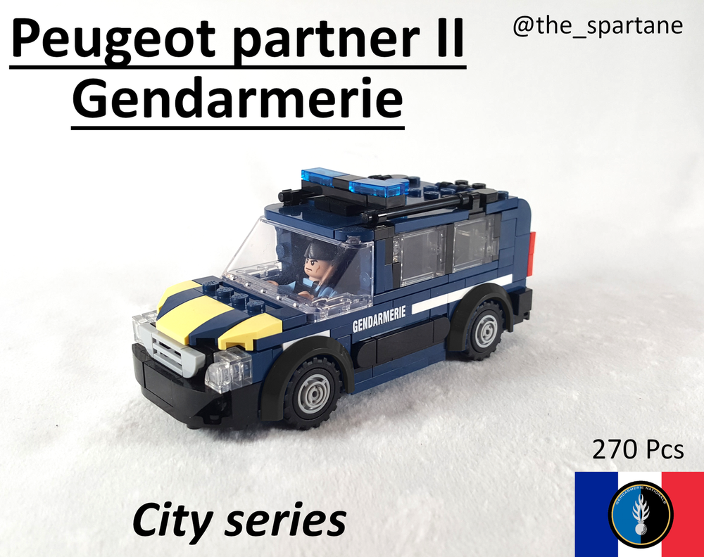 Lego Peugeot Partner II Gendarmerie