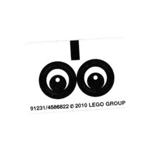 Lego Sticker Sheet for Set 40005-1, 40011-1