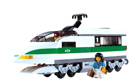 Lego High Speed Train Locomotive