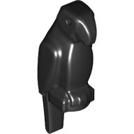 Lego Animal, Bird, Parrot [Plain] / Black