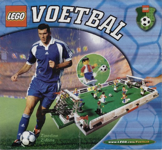 Lego 2000 Large Football / Soccer / Voetbal Dutch (432.4020-NL)
