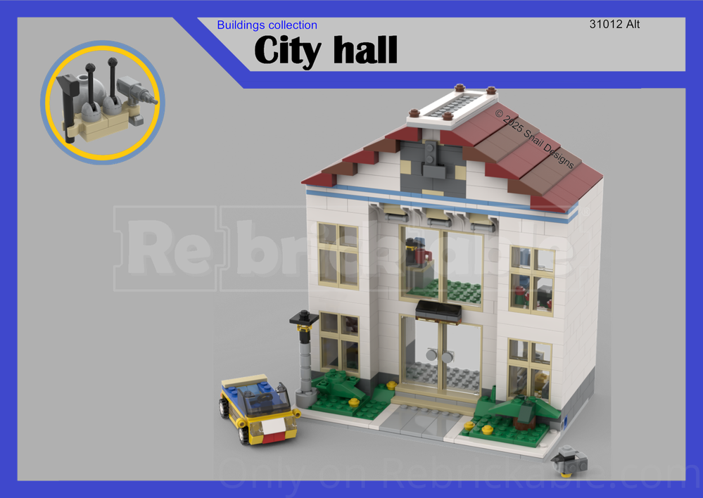 Lego City hall