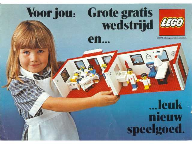 Lego 1978 Large Homemaker Dutch (99275-NL)