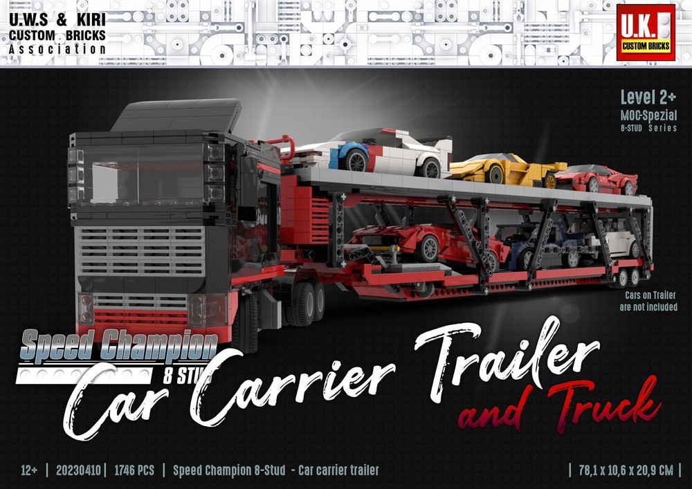Lego Car Trailer and Truck