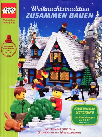 Lego 2012 Shop at Home - Christmas German (WO 2347)