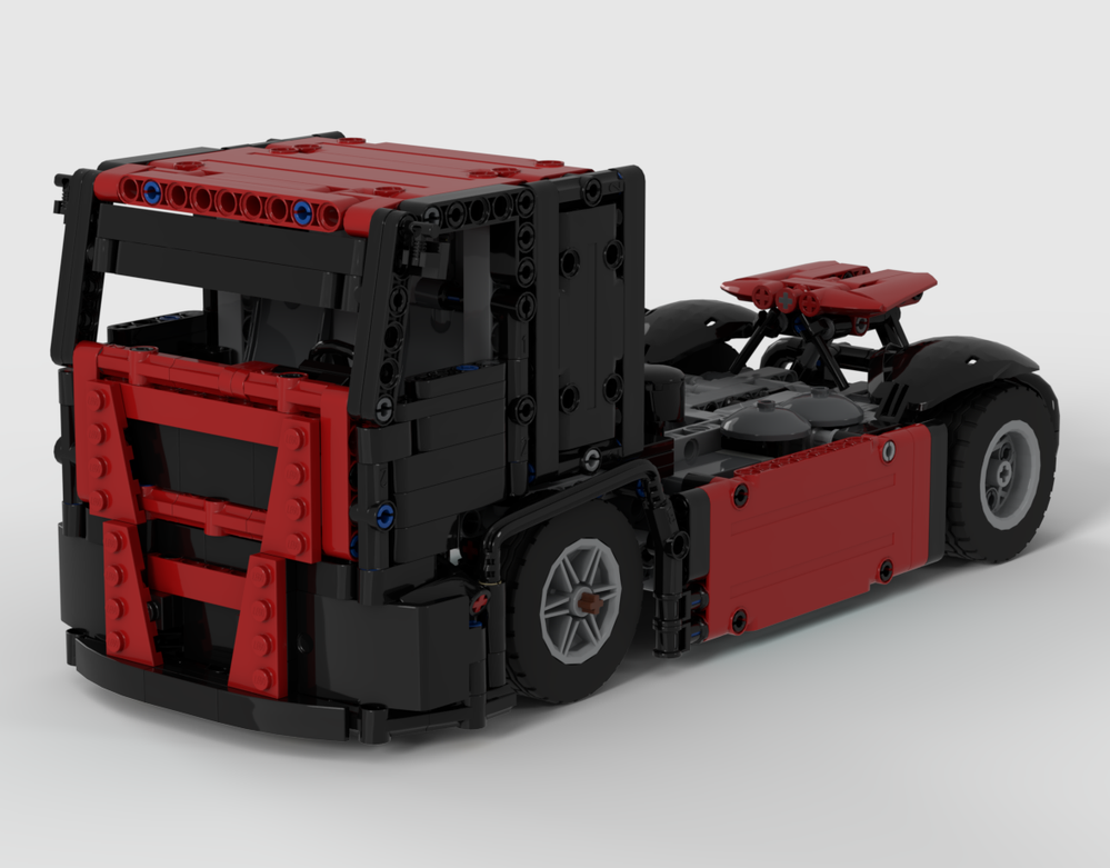 Lego MAN racing truck