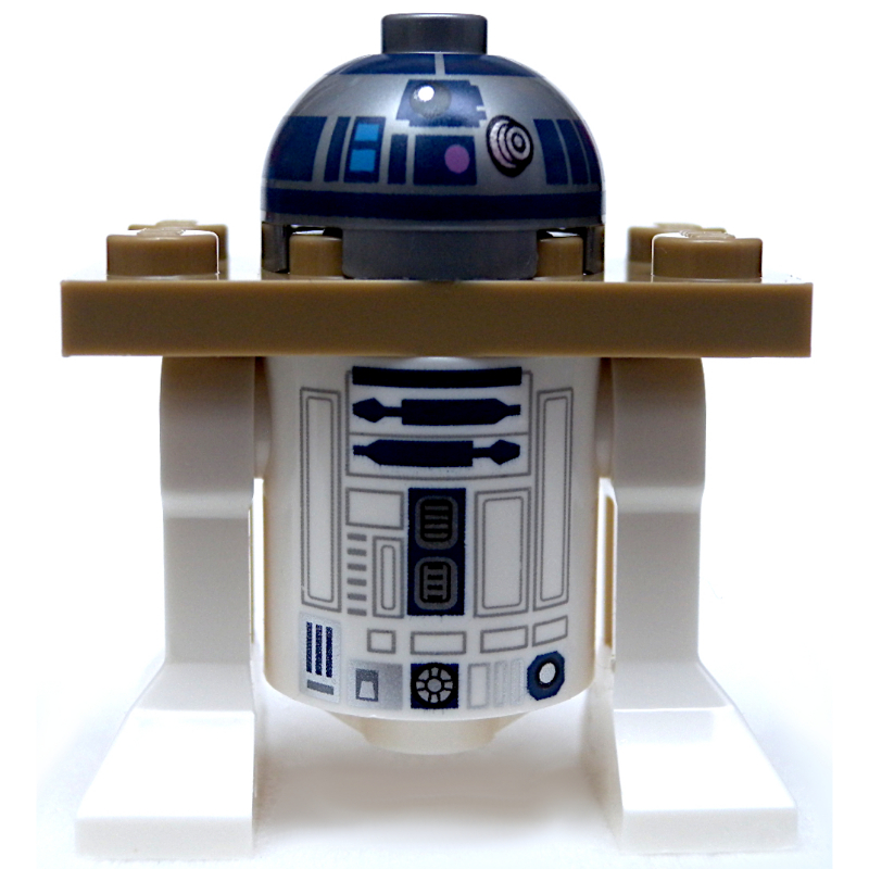 Lego Astromech Droid, R2-D2 - Dual Sided Printed Body, Serving Tray