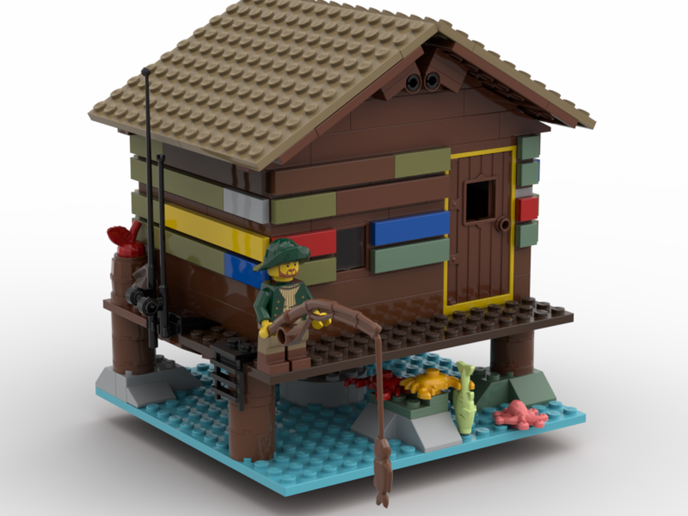 Lego Fishing Hut