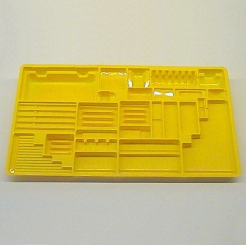 Lego Storage / Sorting Tray, for 1030-1 / Yellow