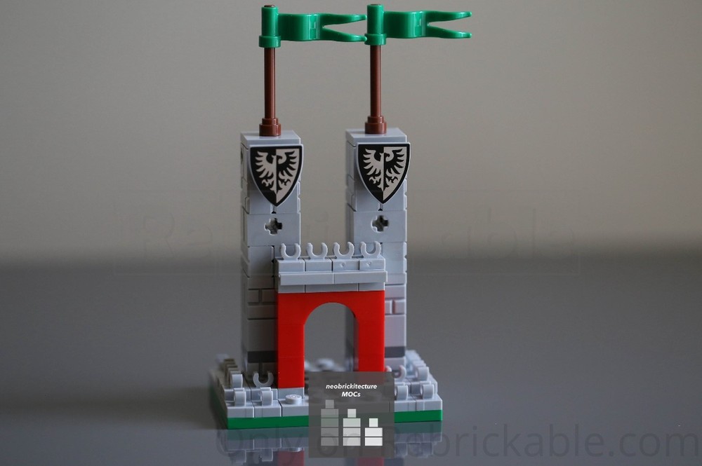 Lego Micro Medieval Gate