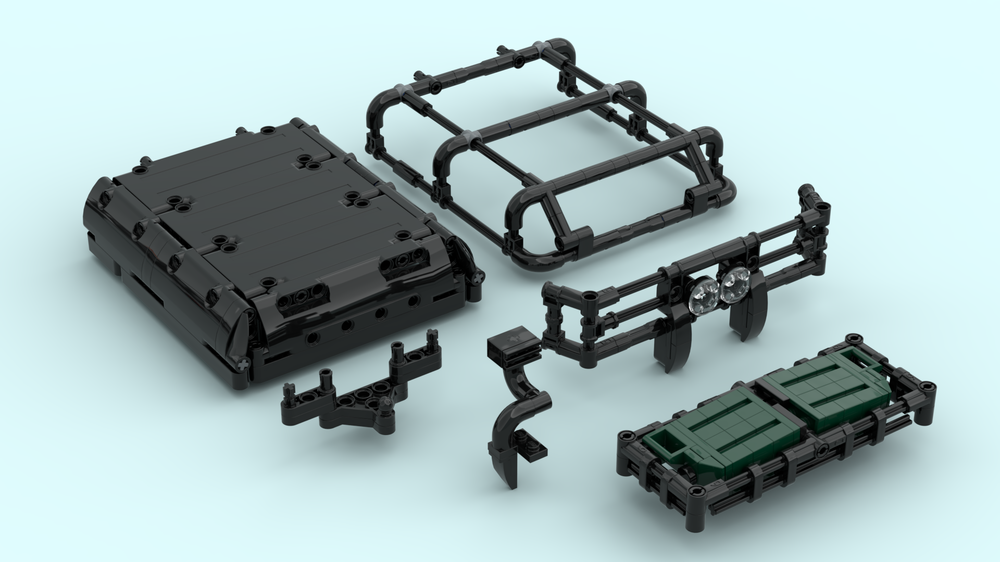 Lego Chevrolet CK1500 additions part 1