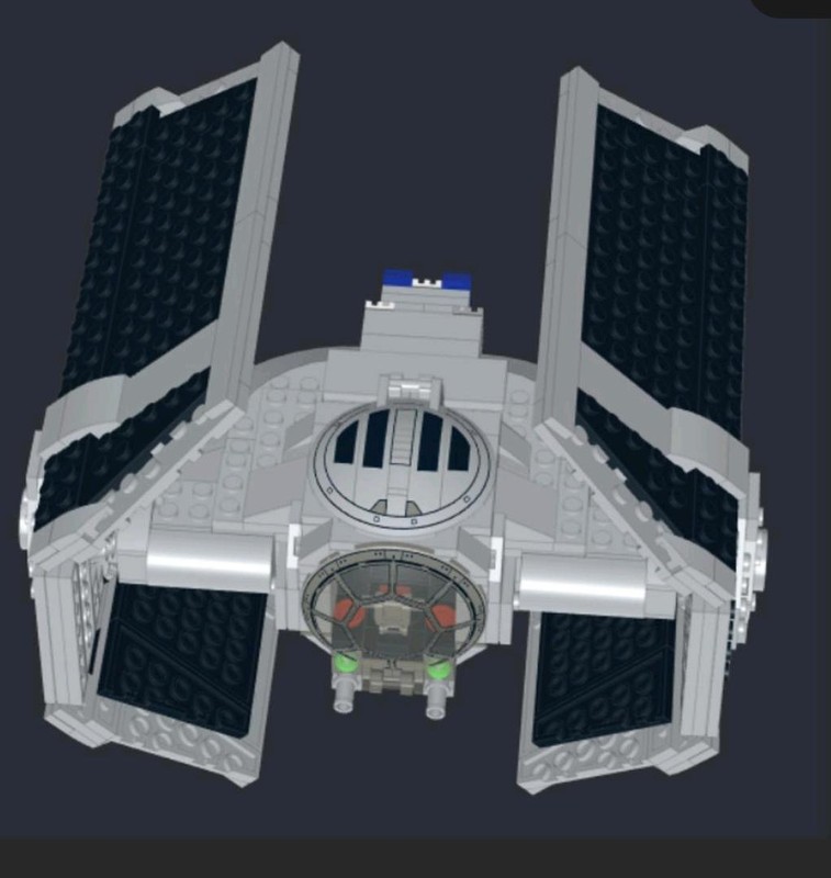 Lego Darth Vader's Tie Advanced x1