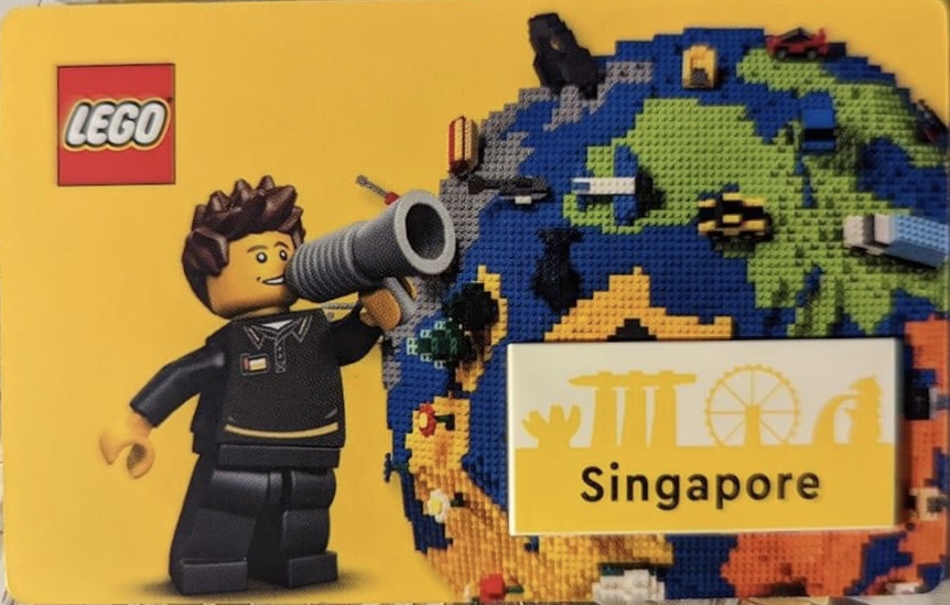 Lego Singapore Tile