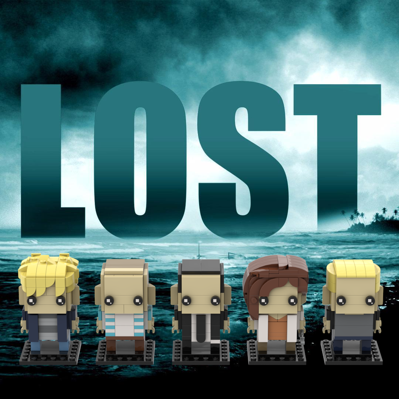Lego Lost Brickheadz - Collection 1