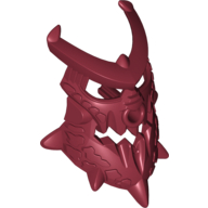 Lego Large Figure Mask, Pyrox / Dark Red