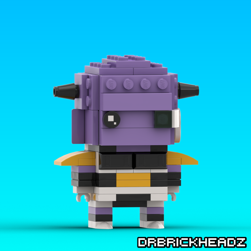 Lego Ginyu (Dragon Ball Z) Custom Brickheadz