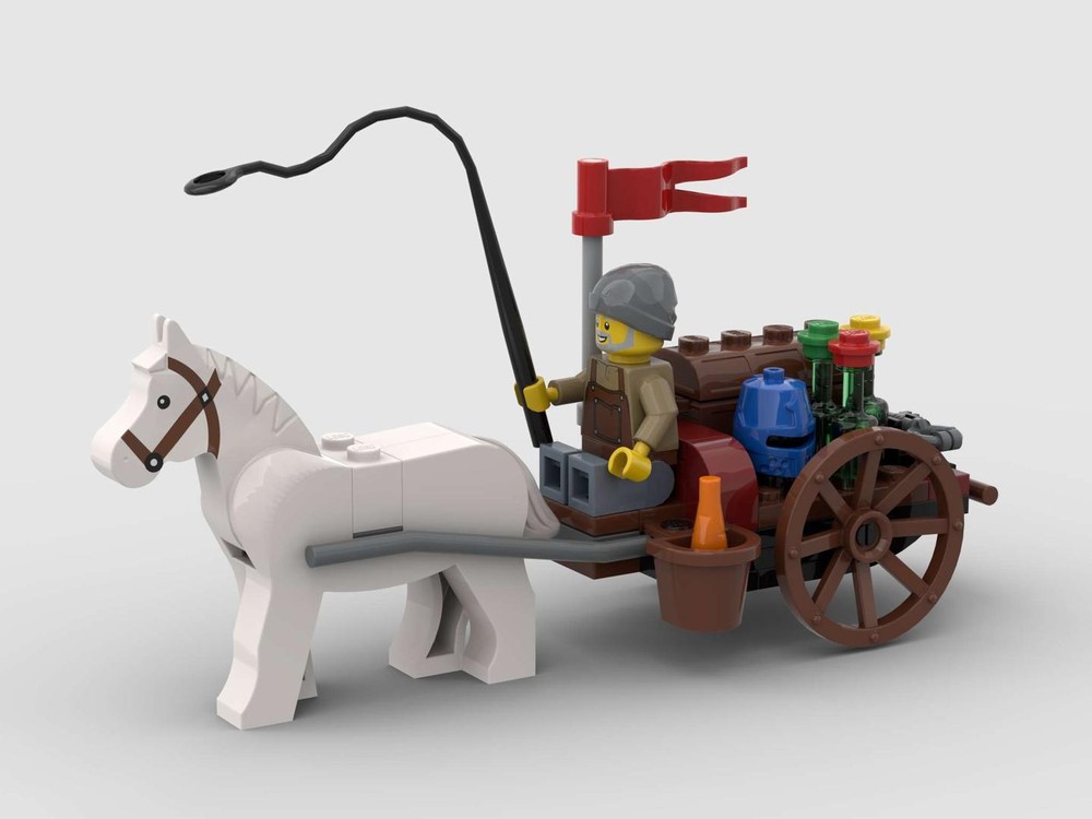 Lego Medieval Horse Cart