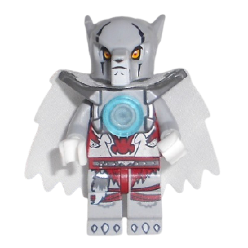 Lego Worriz with Flat Silver Shoulder Armor, and Cape