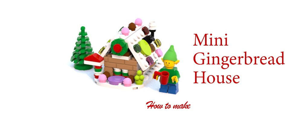 Lego Mini Gingerbread House