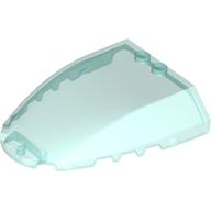 Lego Windscreen 6 x 7 x 1 1/3 / Trans-Light Blue