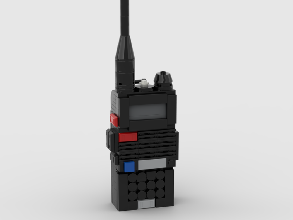 Lego Baofeng UV-5R - 2 way radio. 1:1 scale