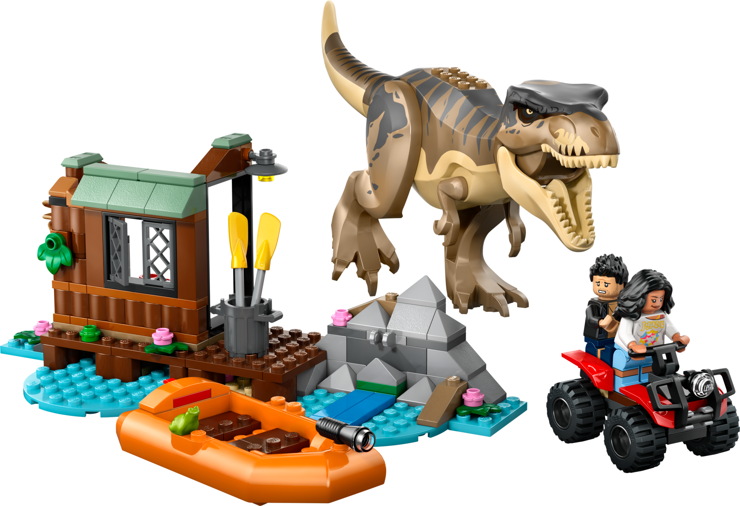 Lego T. rex River Escape