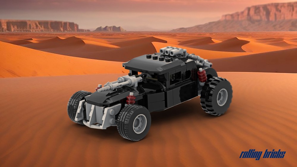 Lego Cranky Black from Furiosa: A Mad Max Saga