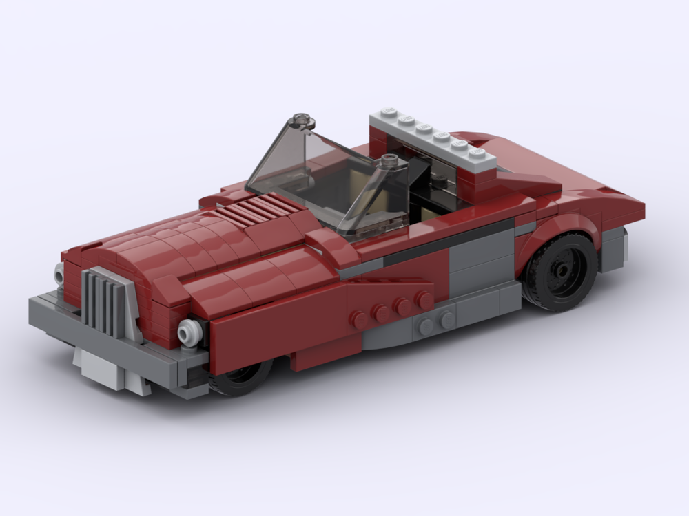Lego Oldtimer with working steering!