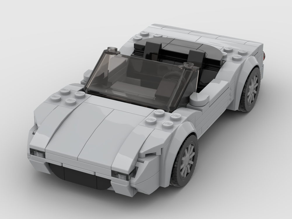 Lego Mazda MX-5 Miata - Eunos Roadster (NA) - Grey