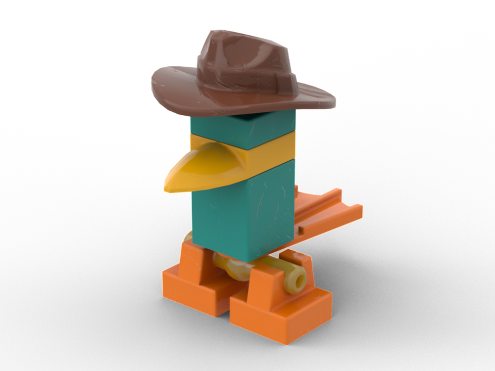 Lego Minimalist Perry the Platypus
