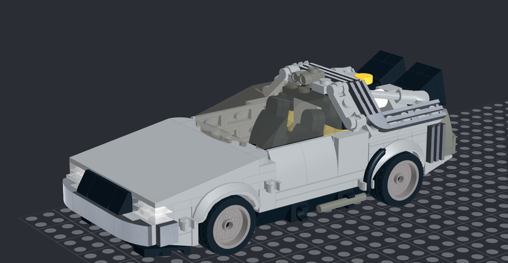 Lego BTTF The DeLorean