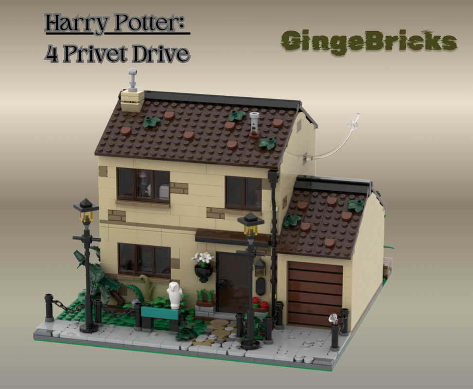 Lego 4 Privet Drive - Modular