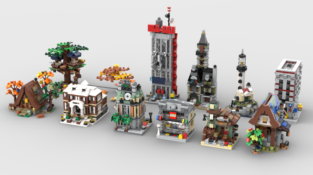 Lego Mini Modulars - The "Others" Collection