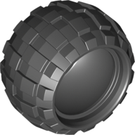 Lego Tyre 43.2 x 28 Balloon Small / Black